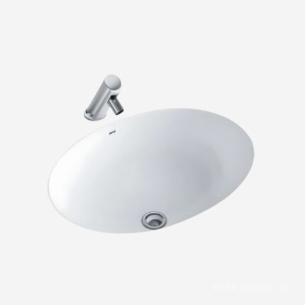 Chậu lavabo sứ rửa mặt thiết kế âm bàn Inax AL-2293V