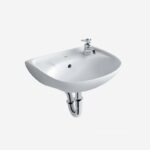 Chậu lavabo sứ rửa mặt treo tường tiện lợi Inax L-280V