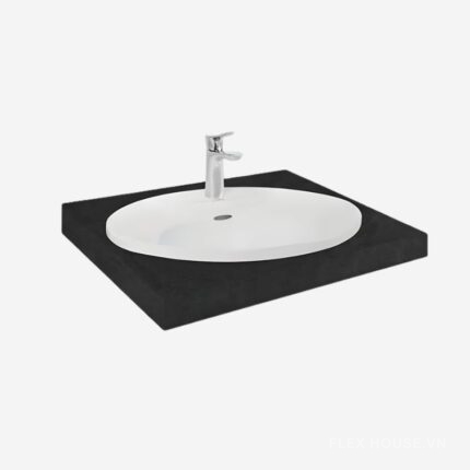 Chậu sứ lavabo đặt bàn dương vành TOTO L909C