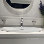 Chậu sứ lavabo đặt bàn dương vành TOTO L909C