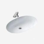 Chậu sứ rửa mặt âm bàn dáng oval Inax AL-2216V