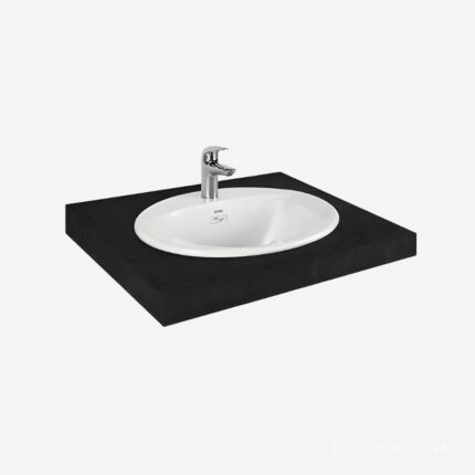 Chậu sứ rửa mặt âm bàn dương vành TOTO L501C