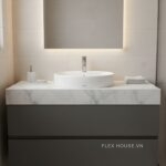 Chậu sứ rửa mặt đặt bàn TOTO LT700CTR.XW