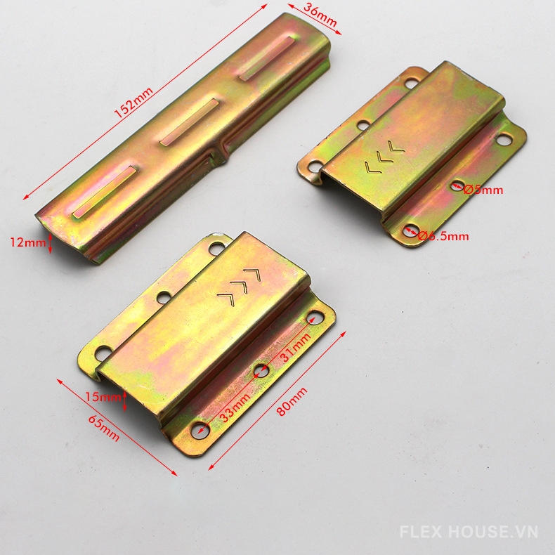 Chốt bướm kim loại kết nối ghế sofa KY412 6 Chốt bướm kim loại kết nối ghế sofa KY412 10