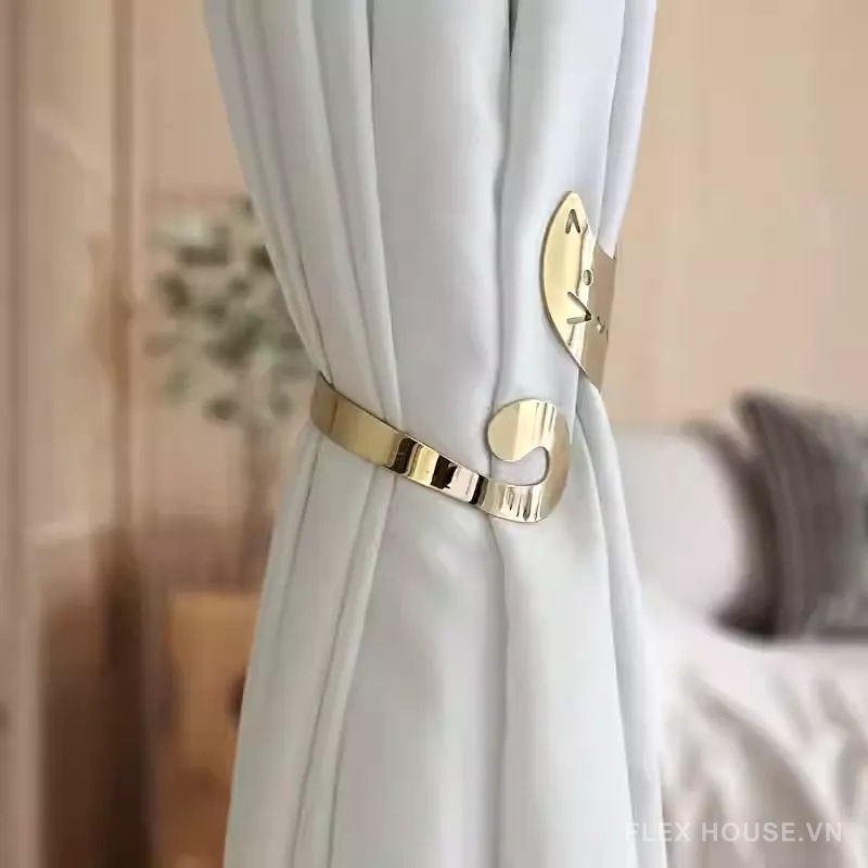 Đai cài rèm hợp kim hình chú mèo FSH138 37