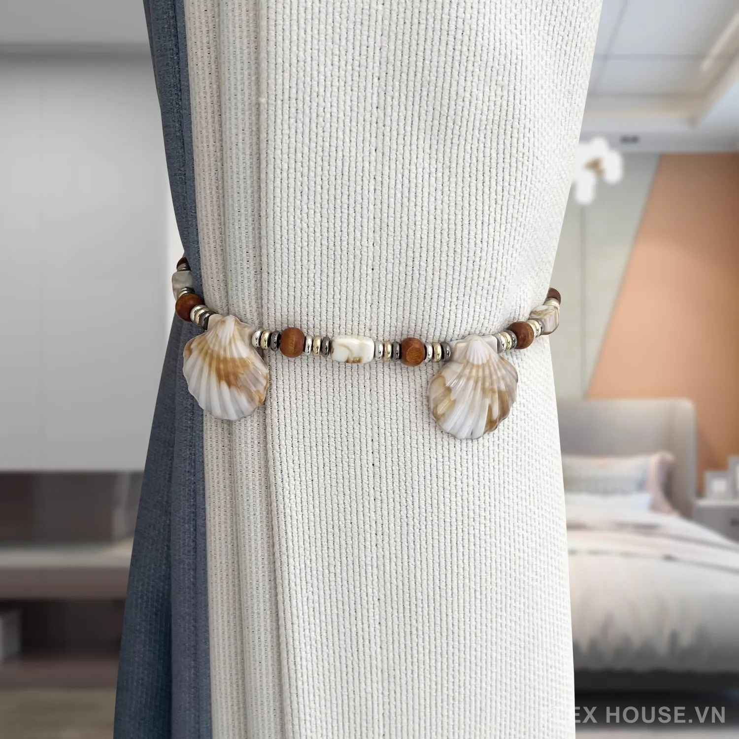 Dây buộc trang trí rèm Bohemian Ocean FSH425 5 Dây buộc trang trí rèm Bohemian Ocean FSH425 9