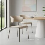 Ghế ăn chân kim loại phong cách Bắc Âu AC9484