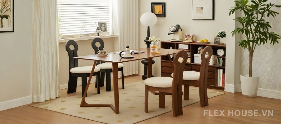 Bí quyết chọn ghế ăn cổ điển không bị lỗi thời 2 Ghế ăn cổ điển