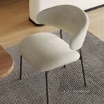 Ghế ăn gia đình sang trọng bọc nệm phong cách Bắc Âu SE7914