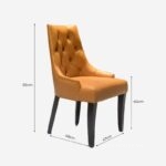 Ghế ăn nhà hàng bọc da sang trọng LFDG53