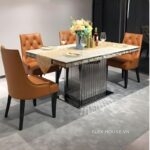 Ghế ăn nhà hàng bọc da sang trọng LFDG53