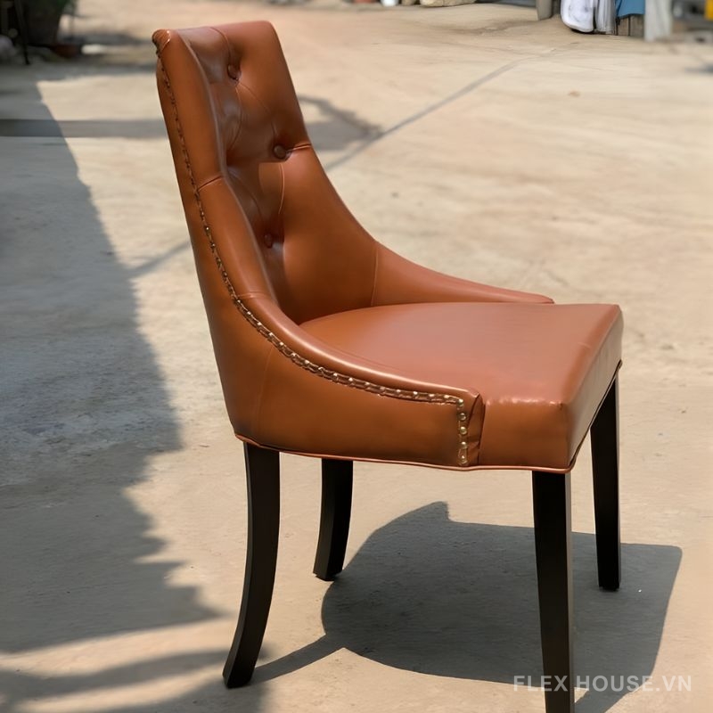 Ghế ăn nhà hàng bọc da sang trọng LFDG53