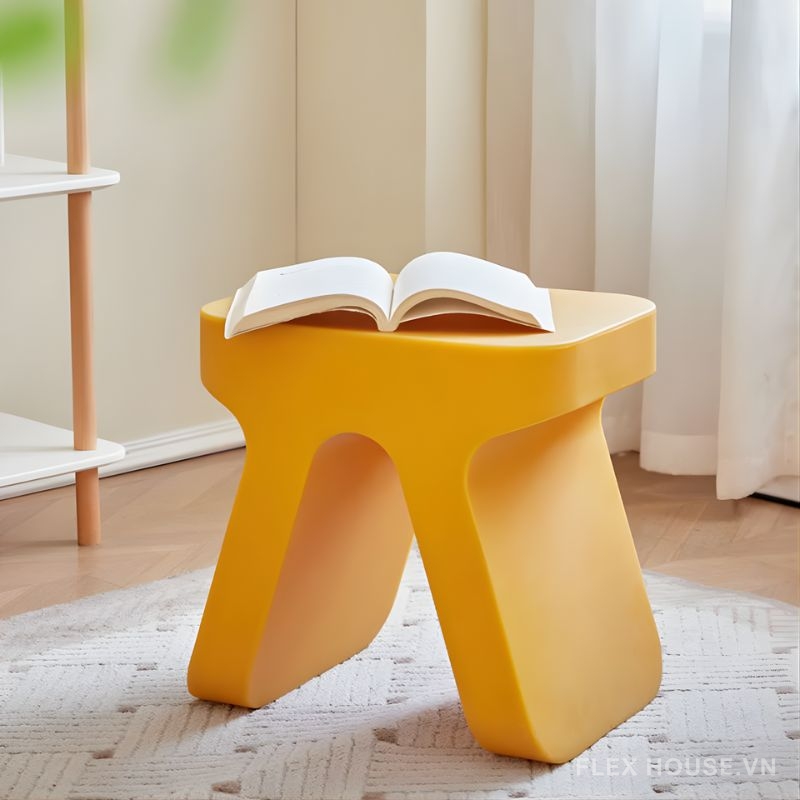 Ghế đôn trang trí hình chữ A cá tính DM24008