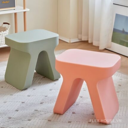 Ghế đôn trang trí hình chữ A cá tính DM24008