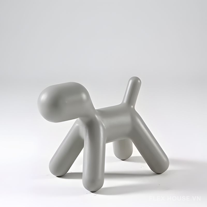 Ghế đôn trang trí hình chú chó ngộ nghĩnh DM24181S 6 Ghế đôn trang trí hình chú chó ngộ nghĩnh DM24181S