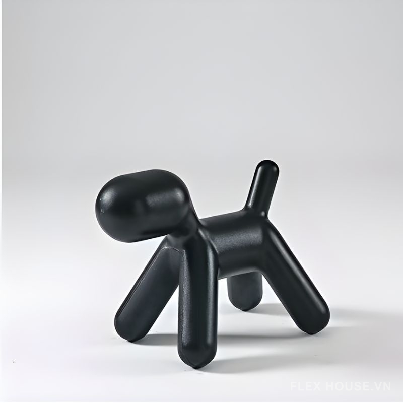 Ghế đôn trang trí hình chú chó ngộ nghĩnh DM24181S 3 Ghế đôn trang trí hình chú chó ngộ nghĩnh DM24181S