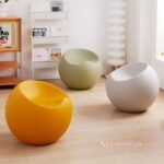 Ghế đôn trang trí hình hình cầu độc đáo DM24173