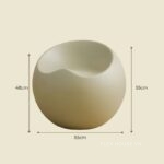 Ghế đôn trang trí hình hình cầu độc đáo DM24173