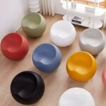 Ghế đôn trang trí hình hình cầu độc đáo DM24173