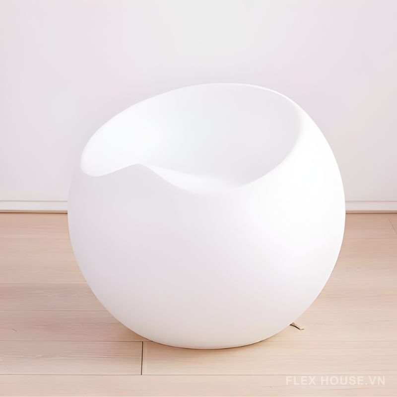 Ghế đôn trang trí hình hình cầu độc đáo DM24173