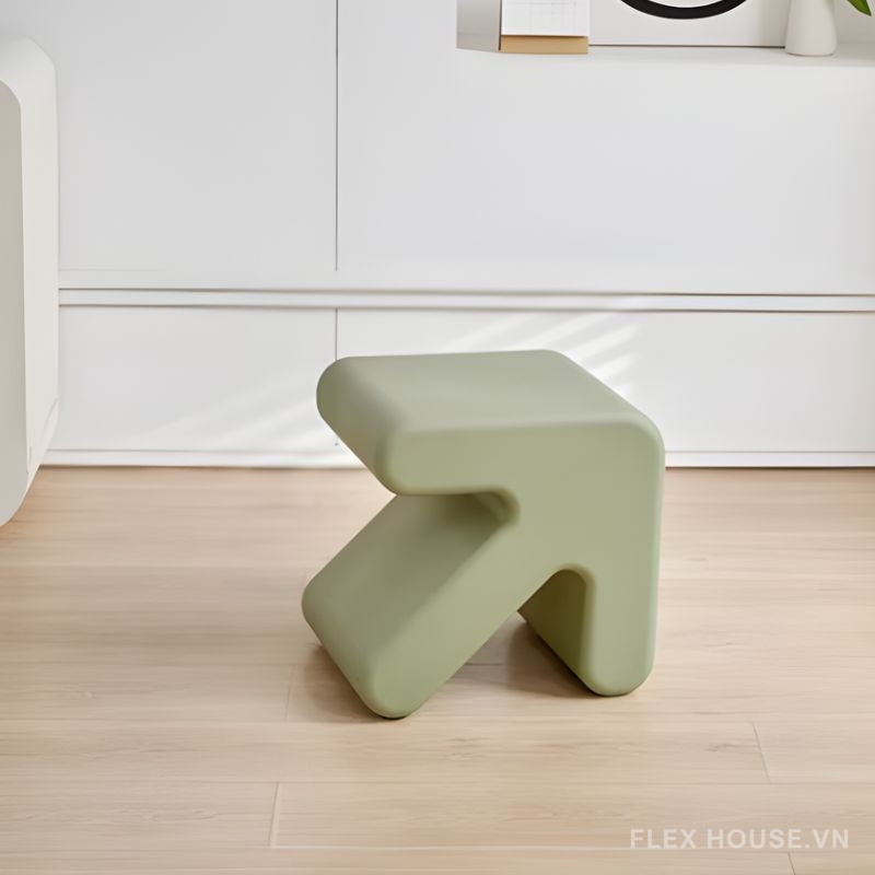 Ghế đôn trang trí hình mũi tên DM2418