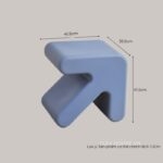 Ghế đôn trang trí hình mũi tên DM2418