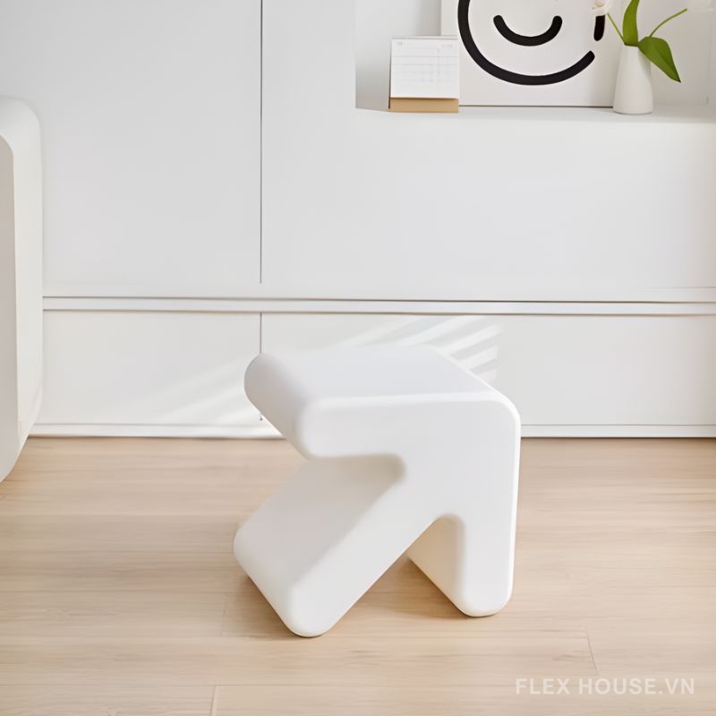 Ghế đôn trang trí hình mũi tên DM2418