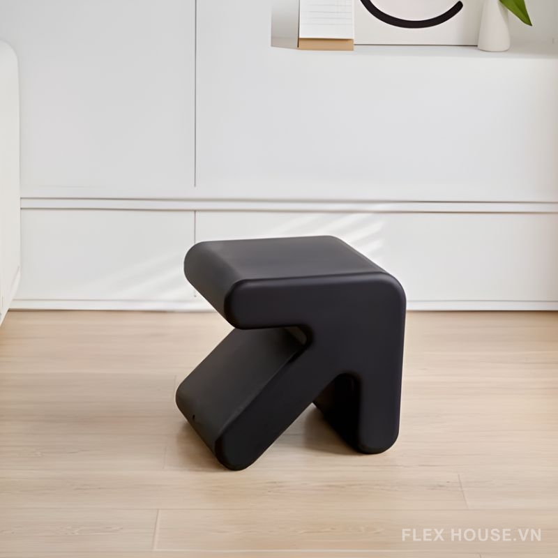 Ghế đôn trang trí hình mũi tên DM2418