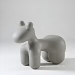Ghế đôn trang trí hình ngựa Pony đáng yêu DM24177