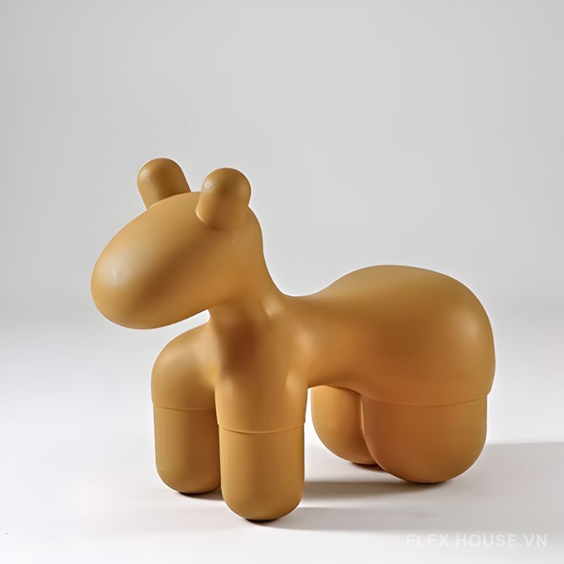Ghế đôn trang trí hình ngựa Pony đáng yêu DM24177