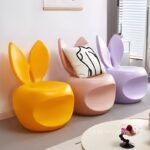 Ghế đôn trang trí hình thỏ dễ thương DM24186