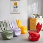 Ghế đôn trang trí hình thỏ dễ thương DM24186