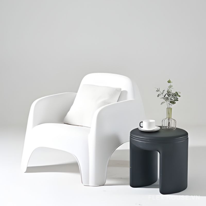 Ghế đôn trang trí hình trụ sáng tạo DM24171