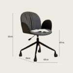 Ghế văn phòng nâng hạ xoay 360 độ cho bé DM25036S