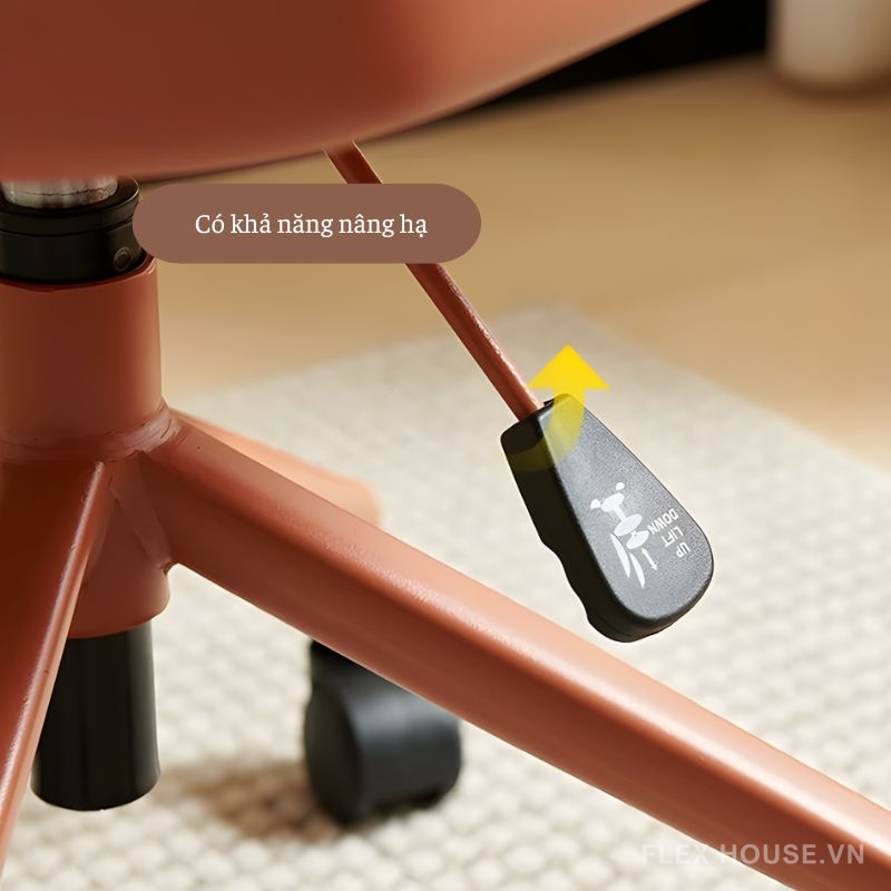 Ghế văn phòng nâng hạ xoay 360 độ cho bé DM25036S