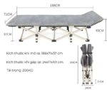 Giường xếp nghỉ trưa văn phòng gấp gọn tiện lợi YL7056