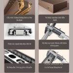 Giá để giày âm tủ 2 chiều gắn cánh 4 tầng YHF2499