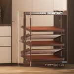 Giá để giày âm tủ 2 chiều linh hoạt tối ưu diện tích YHF2500