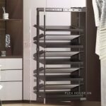 Giá để giày âm tủ độc lập 2 chiều 9 tầng cho tủ YHF2504