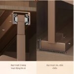 Giá để giày âm tủ gắn cánh điều chỉnh linh hoạt YHF2505