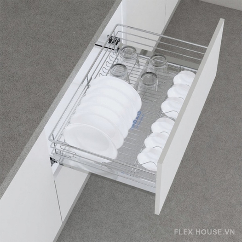 Giá đựng bát đĩa nan tròn inox 304 Eurogold EGT7175 Giá đựng bát đĩa nan tròn inox 304 Eurogold EGT7175