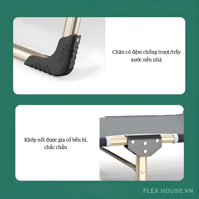 Giường xếp nghỉ trưa văn phòng đa năng tiện lợi YL1508 6 Giường xếp nghỉ trưa văn phòng đa năng tiện lợi YL1508