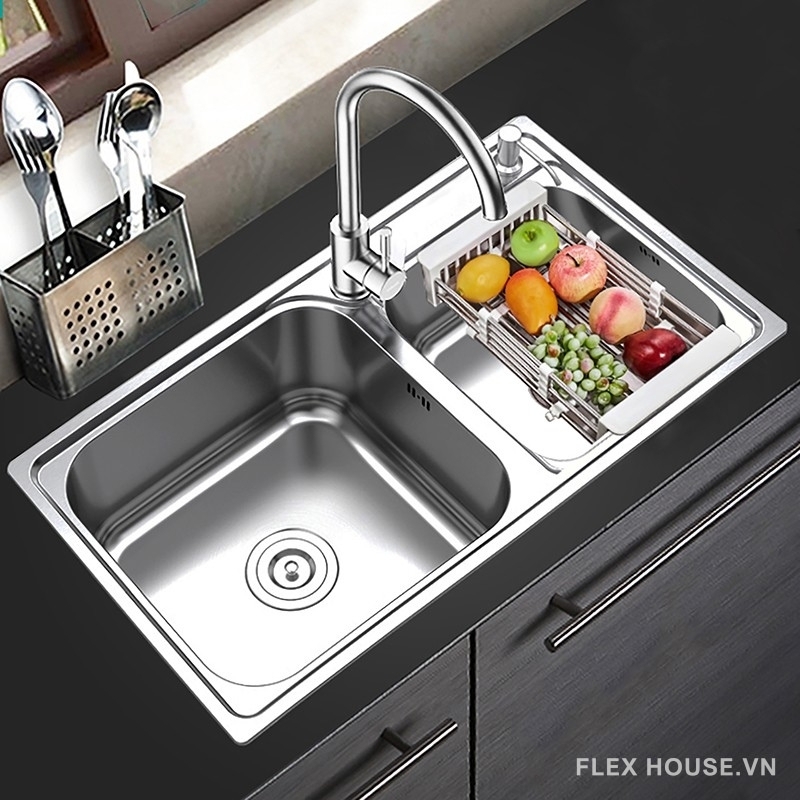 Hướng Dẫn Chọn Chậu Rửa Bát Phù Hợp Cho Từng Kiểu Bếp 8