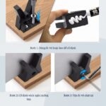 Kẹp vách ngăn bàn làm việc cho vật liệu dày đến 25mm PFH8250