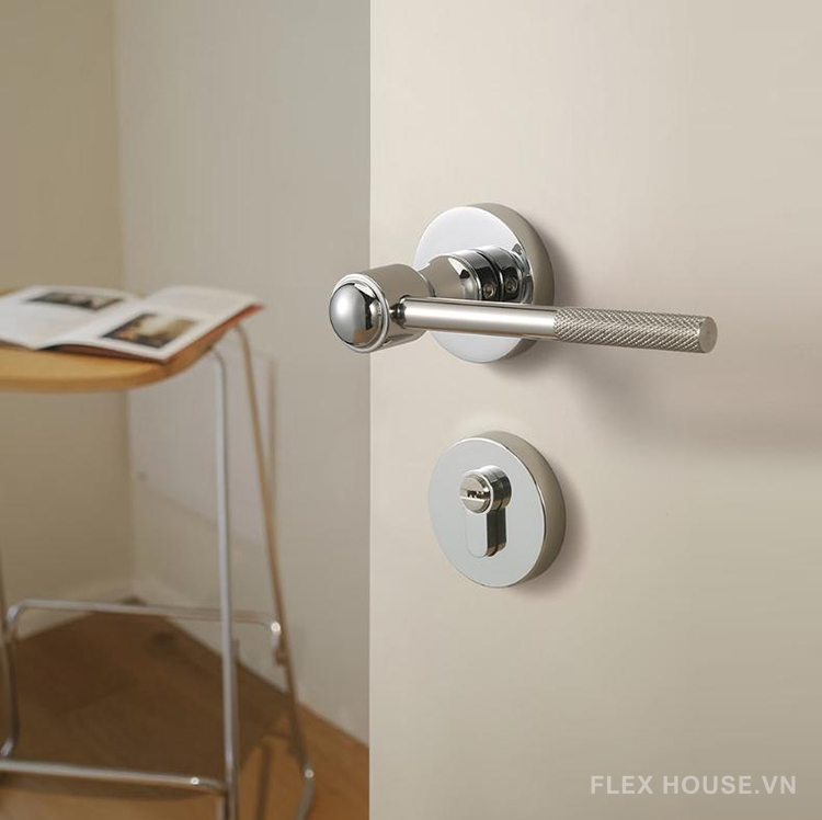 Khóa cửa tay gạt hợp kim phong cách Nordic BAG958 (2) Khóa cửa tay gạt hợp kim phong cách Nordic BAG958 1