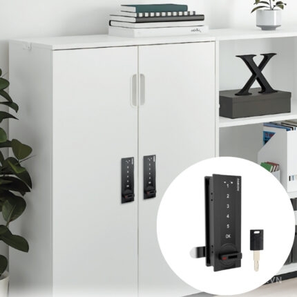 Khóa tủ điện tử mã số xoay khóa 180 độ DMZ-1887M