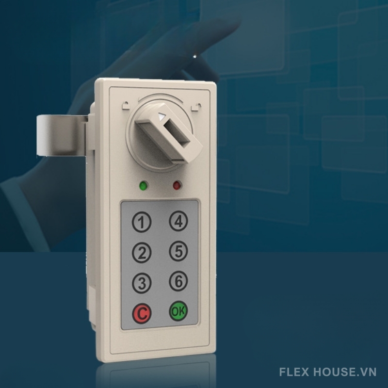 Khóa tủ mật mã dạng núm xoay đa màu DMZ-1885M 4 Khóa tủ mật mã dạng núm xoay đa màu DMZ-1885M 8