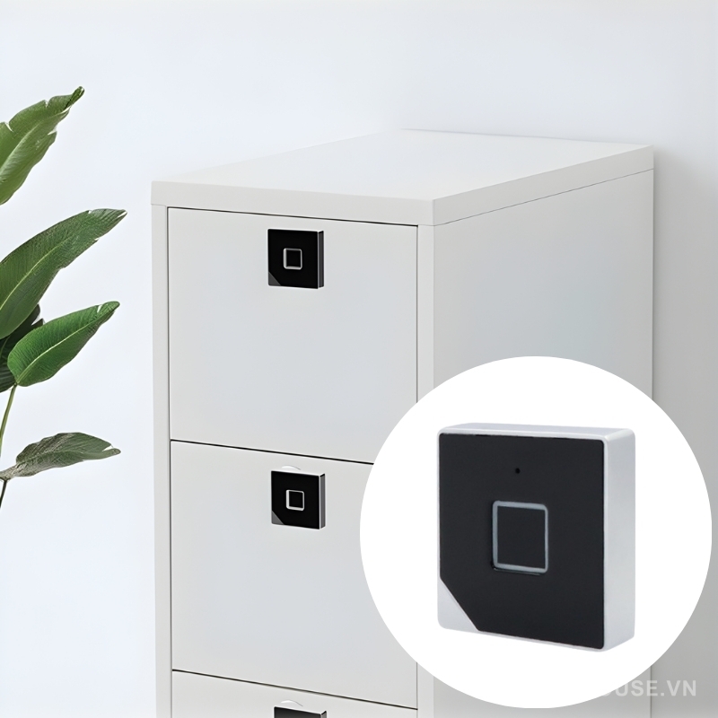 Khóa vân tay thông minh cho tủ nội thất DMZ-1663-5Z Khóa vân tay thông minh cho tủ nội thất DMZ-1663-5Z