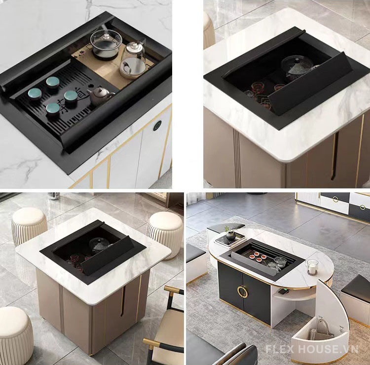 Khung bàn nâng hạ bằng điện thông minh KY814 10