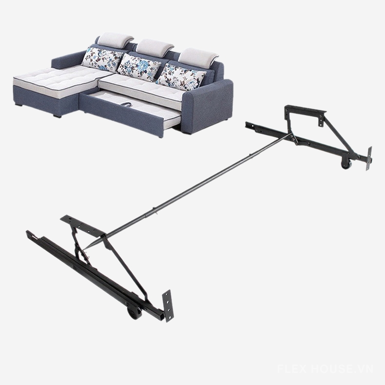 Khung giường sofa có ngăn kéo kéo ra gấp lại KY343 (4) Khung giường sofa có ngăn kéo kéo ra gấp lại KY343 1